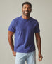 Men's Premium Slub Crew Tee - Blue Ribbon